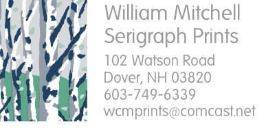William Mitchell Serigraph Prints